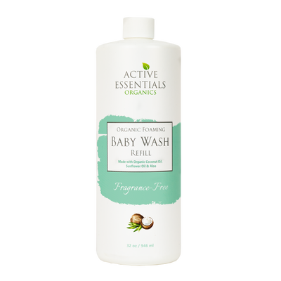 Organic Foaming Baby Wash- Fragrance Free
